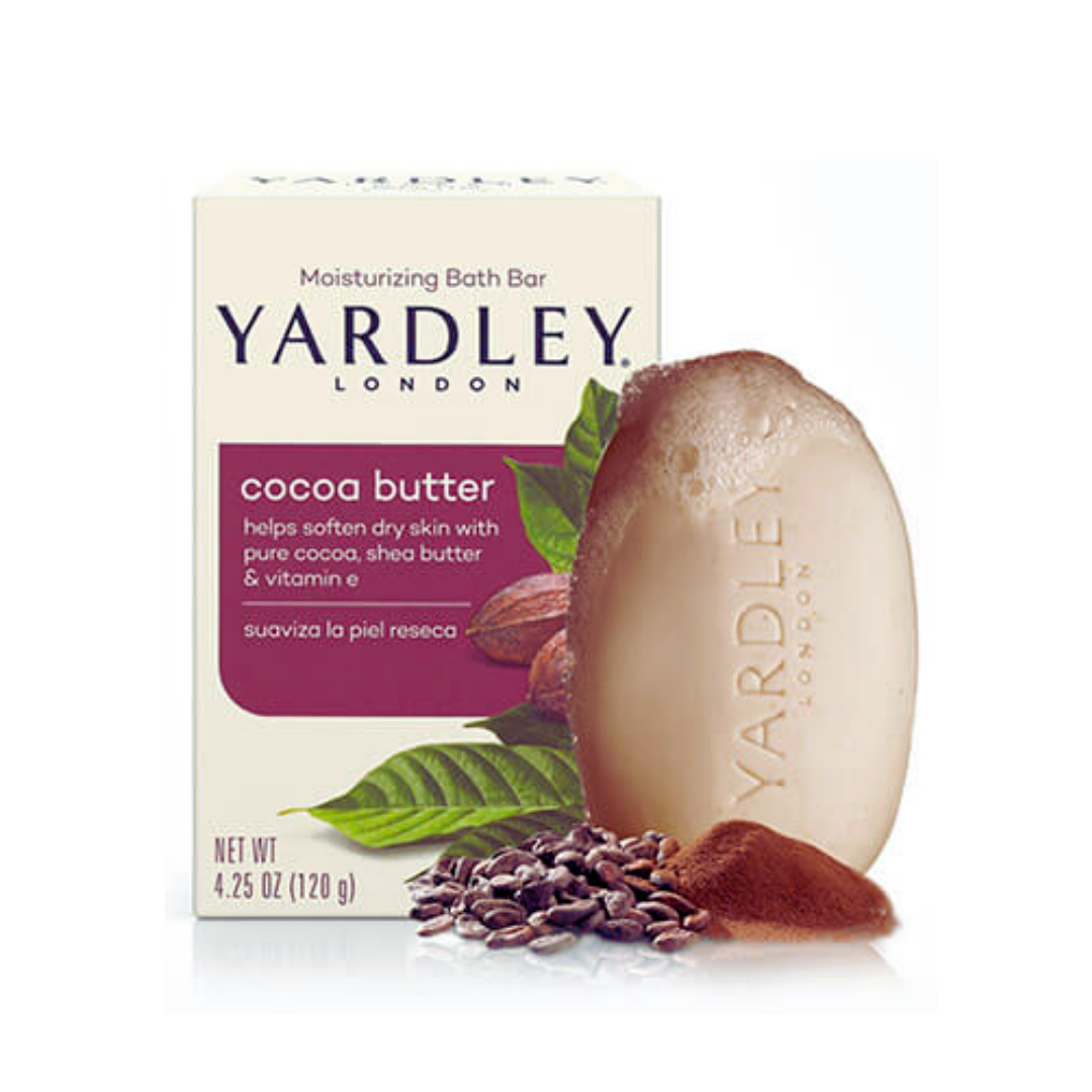 Yardley Jabón en Barra Manteca Cocoa 113g