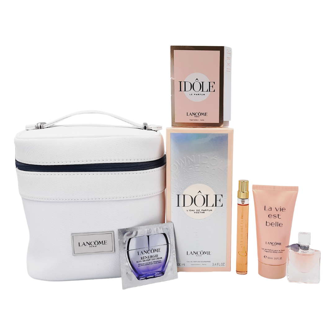 Lancome Set Idole L´eau De Parfum Nectar 100 ml + Neceser + 4 pcs