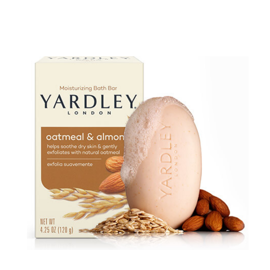 Yardley Jabón en Barra Avena & Almendra 113g