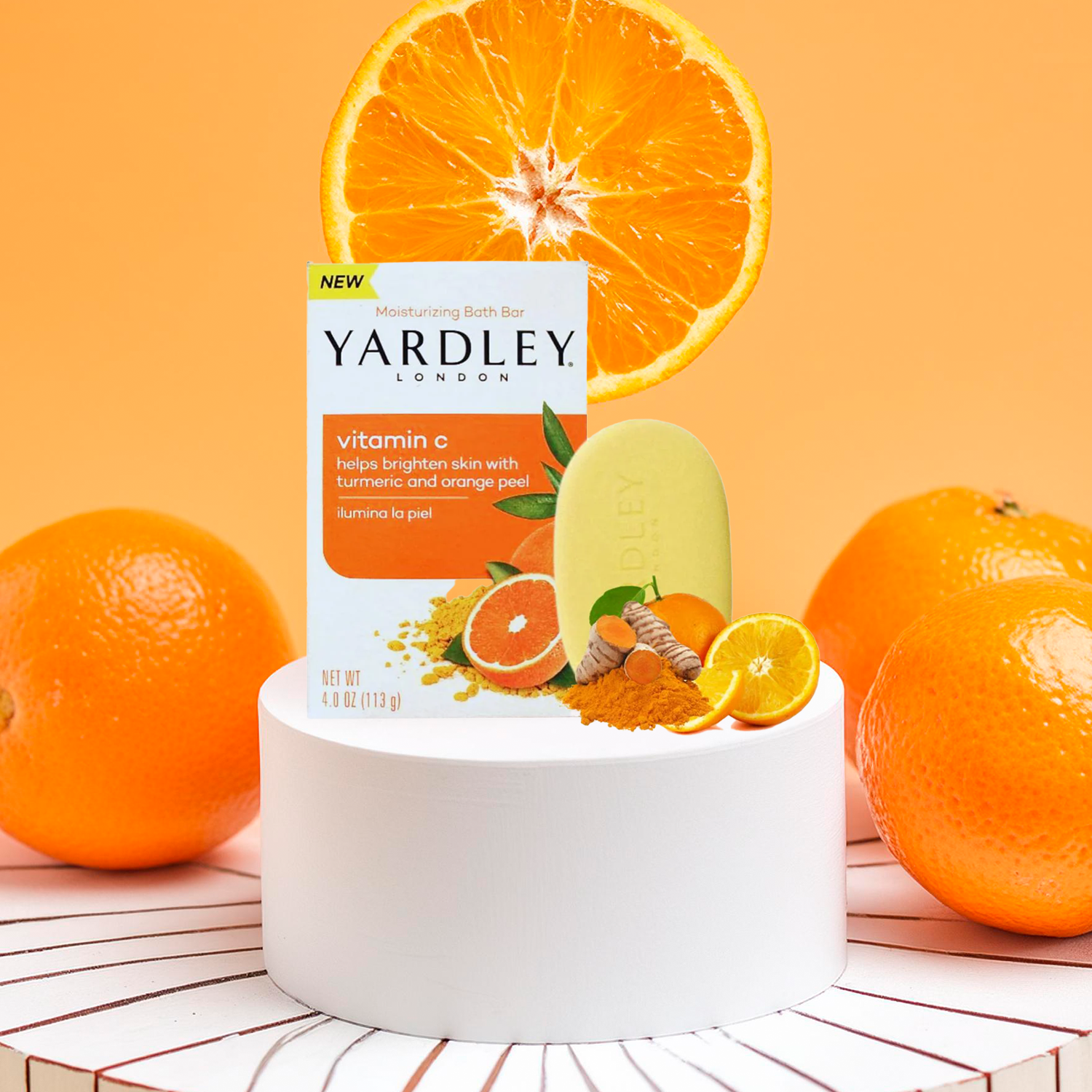 Yardley Jabon en Barra Vitamin C 113 gr