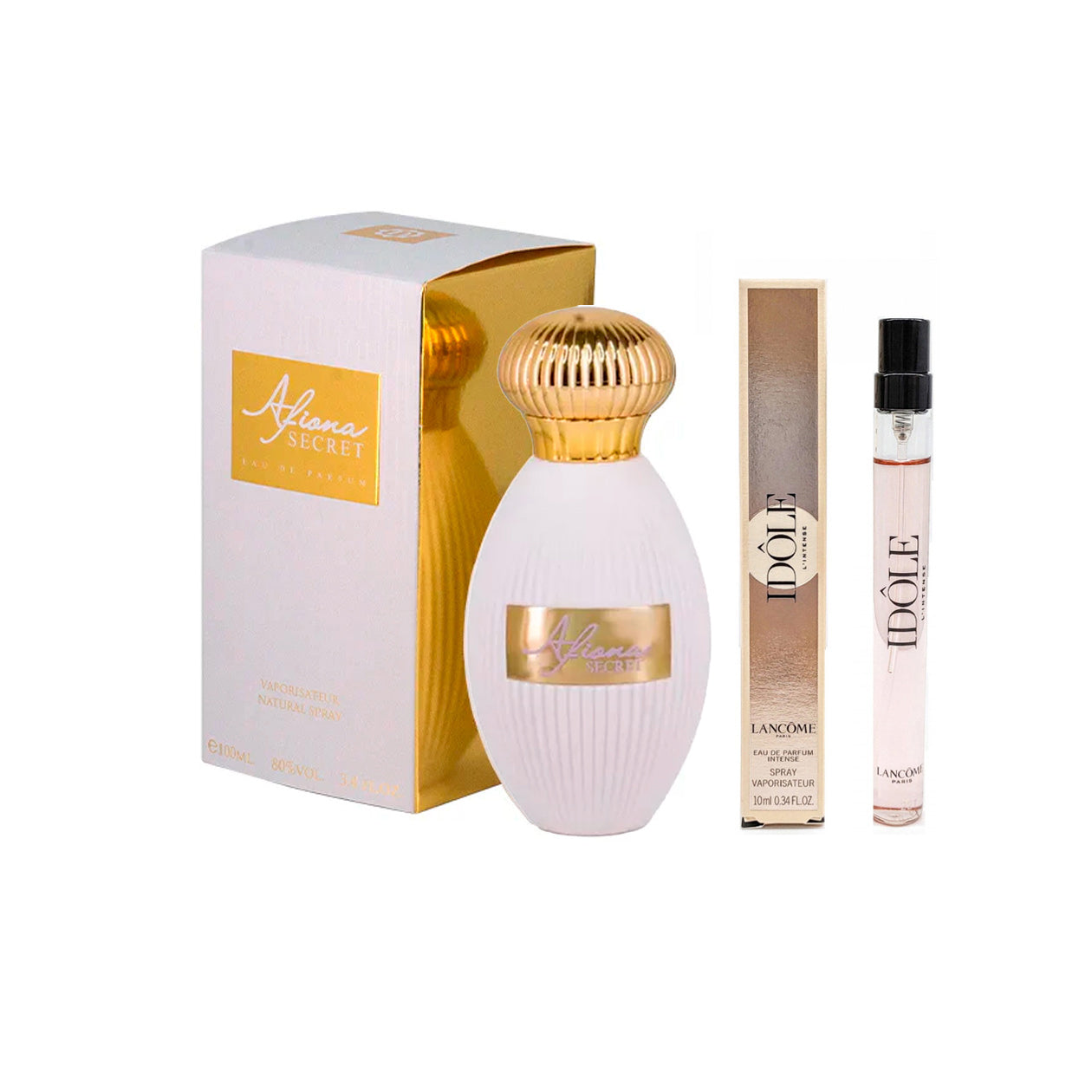 Set Afiona Secret EDP 100 ml + Idole L´intense EDP 10 ml