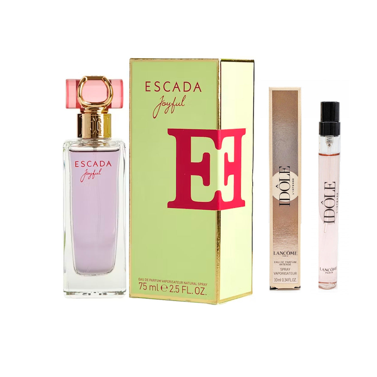 Set Escada Joyful EDP 75 ml + Idole L´intense EDP 10 ml