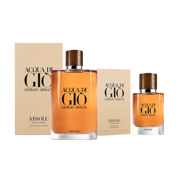 Giorgio Armani Set Acqua Di Gio Absolu 200 ml EDP 40 ml EDP Hombre