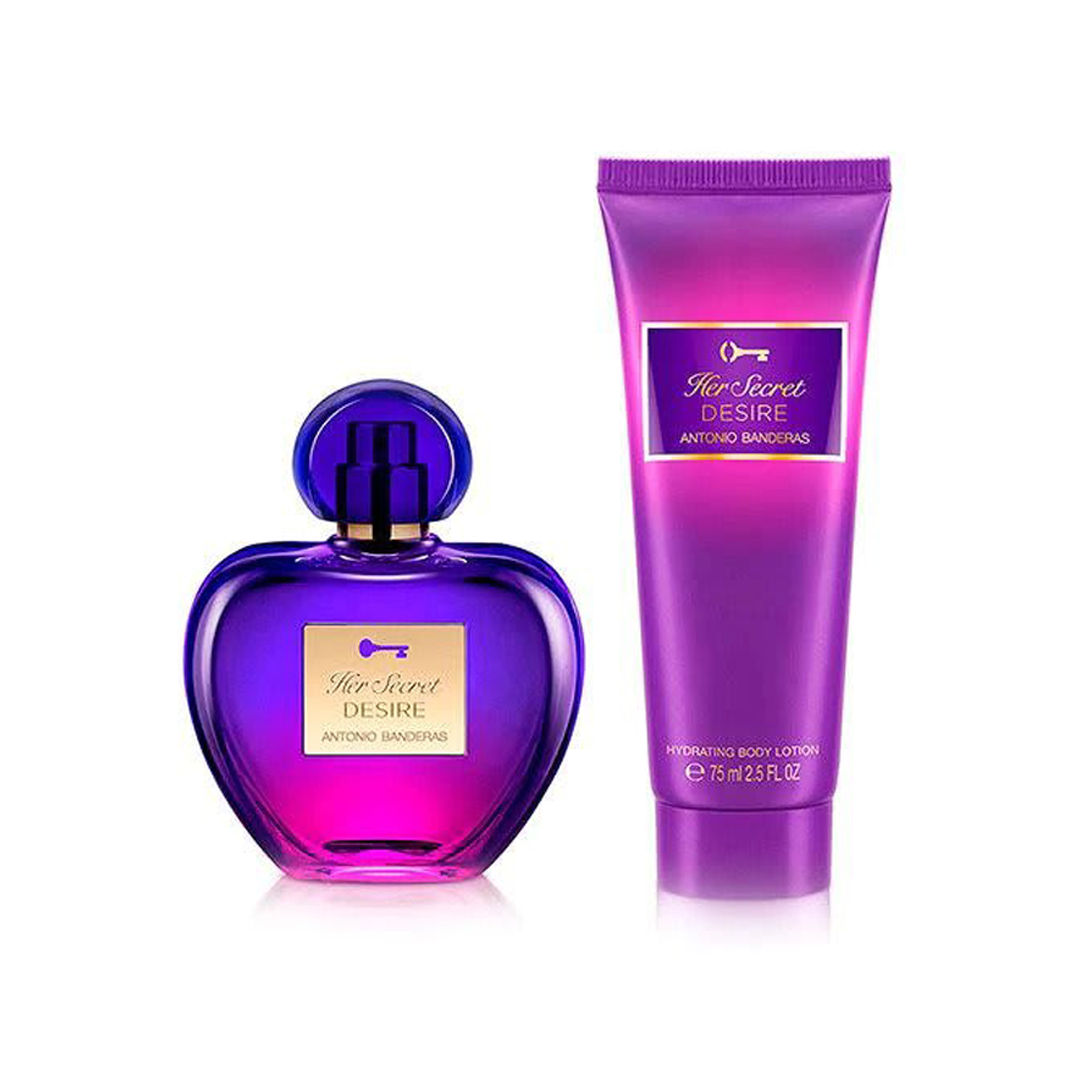 AB Her Secret Desire Set 2 Pzas 80 ML EDT + B/L 75 ML