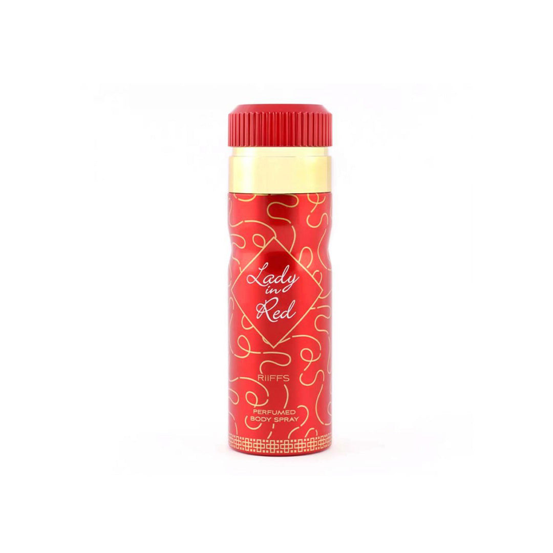 RIIFFS LADY IN RED BODY SPRAY 200 ML Mujer